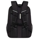 Рюкзак молодёжный 42 х 31 х 22 см, Grizzly, эргономичная спинка, отделение для ноутбука, чёрный - фото 24493711