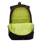 Рюкзак молодёжный 47 х 32 х 17 см, Grizzly, эргономичная спинка, отделение для ноутбука, чёрный - фото 24493716