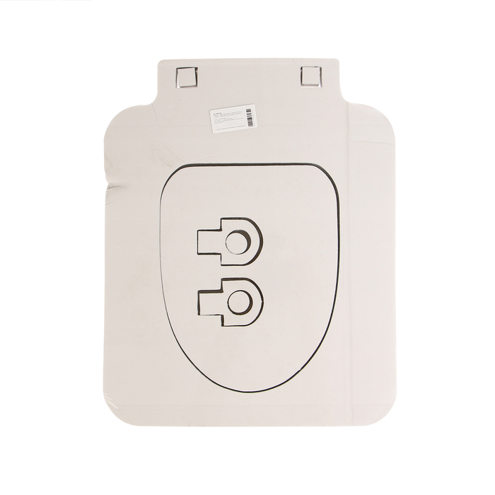 УЦЕНКА Сиденье для уличного туалета, с крышкой, 38×50 см, Стандарт, пенополистирол, МИКС - Фото 1