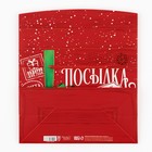 Пакет - коробка «Новогодняя посылка», 23 х 18 х 11 см, Новый год - Фото 6