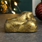 Фигура "Змея клубочком" старое золото, 4х4х2см - Фото 2