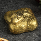 Фигура "Змея клубочком" старое золото, 4х4х2см - Фото 3