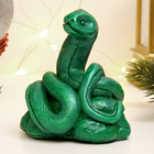 Фигура "Змея Зена" зеленый металлик, 10х10х10см - Фото 1