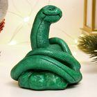 Фигура "Змея Зена" зеленый металлик, 10х10х10см - Фото 2