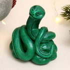 Фигура "Змея Зена" зеленый металлик, 10х10х10см - Фото 4