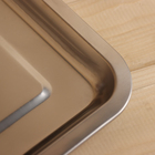 Поддон-испаритель для соляного брикета, нержавеющая сталь, 36х27см 10340131