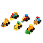 Набор тракторов «Весёлая стройка», инерционные, в наборе 6 шт., цвет МИКС - Фото 13