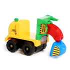 Машинки инерционные «Весёлая стройка», набор 4 шт., с аксессуарами, цвета МИКС - Фото 10
