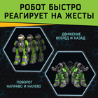 Робот радиоуправляемый «Кибер Бот», световые и звуковые эффекты, цвет серый - Фото 9