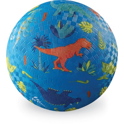 Мяч Crocodile Creek «Динозавр», голубой, 13 см