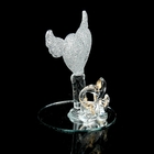 Сувенир стекло "Крылатое сердце с лебедями" 7,5х6,5х10 см - Фото 2