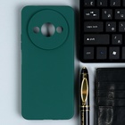 Чехол BoraSCO Mate для Xiaomi Redmi A3, силиконовый, зеленый - фото 11516791