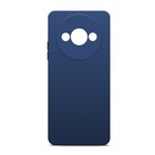 Чехол BoraSCO Mate для Xiaomi Redmi A3, силиконовый, матовый, синий - фото 51583787 Чехол BoraSCO Mate для Xiaomi Redmi A3, силиконовый, матовый, синий - фото 51583787