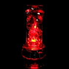 Сувенир стекло "Мишка у цветка" со светом, МИКС, 9,8х4,8х4,8 см - Фото 4