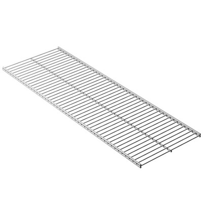 Полка сетчатая для гардеробной системы «ПРАКТИК» HOME GSh, 900×300 мм, цвет белый