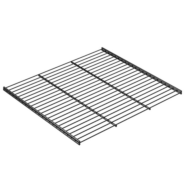 Полка сетчатая для гардеробной системы «ПРАКТИК» HOME GSh, 450×500 мм, цвет графит - Фото 1