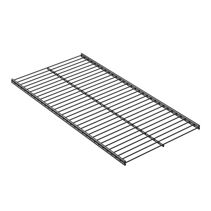 Полка сетчатая для гардеробной системы «ПРАКТИК» HOME GSh, 600×300 мм, цвет графит - Фото 1