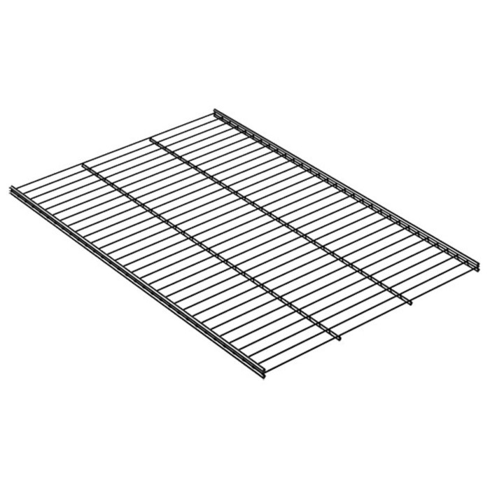 Полка сетчатая для гардеробной системы «ПРАКТИК» HOME GSh, 600×400 мм, цвет графит - Фото 1