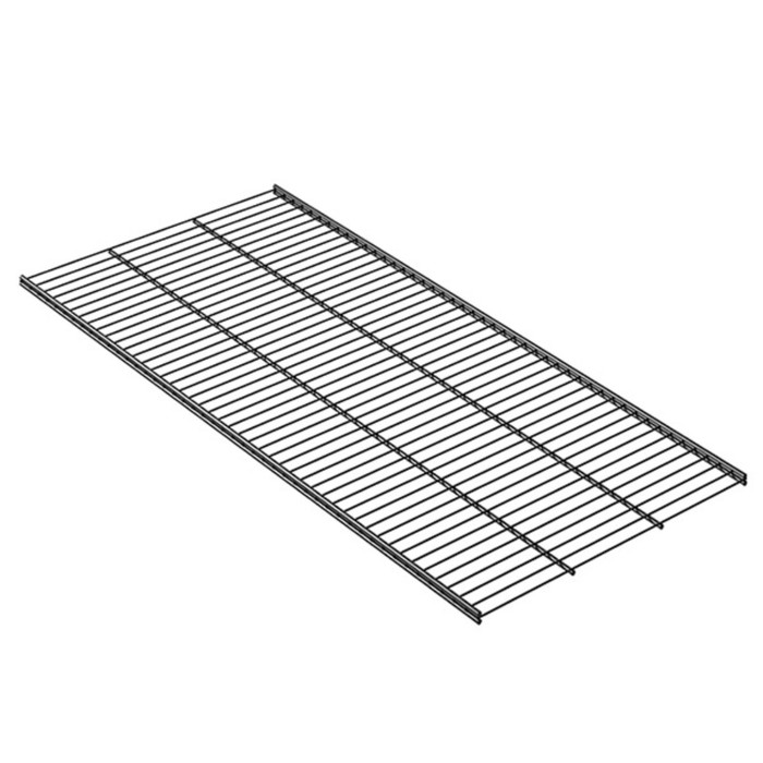 Полка сетчатая для гардеробной системы «ПРАКТИК» HOME GSh, 900×400 мм, цвет графит - Фото 1