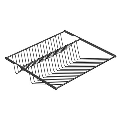 Полка для обуви в гардеробную систему «ПРАКТИК» HOME GO-45, 450×910×406 мм, цвет графит