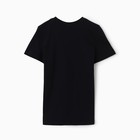 Футболка для девочки, цвет чёрный, рост 134 см 10562711