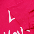 Футболка для девочки, цвет фуксия, рост 134 см - фото 24600500