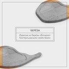 Доска для подачи «Стэйк хаус», 30×15×1.8 см, массив берёзы, натуральная - Фото 3