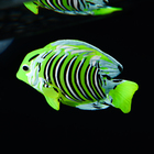 Декор для аквариума "Тохельская фея", силиконовый, с неоновым эффектом, 6 х 4 см 10069621