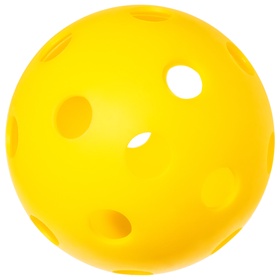 Мяч для флорбола ONLITOP, d=7.2 cм, 23 г, жёлтый