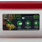 Контейнер пластиковый с крышкой Flexo, 0,65 л, цвет красный - фото 4508958