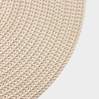 Салфетки сервировочные на стол Доляна «Тринити», d=38 см, 4 шт., цвет золото - Фото 4