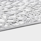 Салфетки сервировочные на стол Доляна «Астра», 45×30 см, 4 шт., серебряные - Фото 6