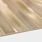 Салфетки сервировочные на стол Доляна «Триумф», 45×30 см, 4 шт., золотые - Фото 4