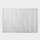 Салфетки сервировочные на стол Доляна «Триумф», 45×30 см, 4 шт., серебряные - Фото 4