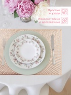 Салфетки сервировочные на стол Доляна «Ультра», 45×30 см, 4 шт., золотые - Фото 2