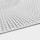 Салфетки сервировочные на стол Доляна «Ультра», 45×30 см, 4 шт., серебряные - Фото 6