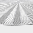 Салфетки сервировочные на стол Доляна Fly, d=38 см, 4 шт., серебряные - Фото 5