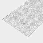 Дорожка на стол Доляна «Астры», 89×35 см, цвет серебро - Фото 4