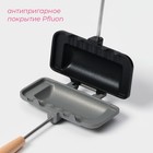 Сковорода для сэндвичей Доляна, 29.5×14.3×4 см, двусторонняя, с антипригарным покрытием, литой алюминий, чёрная - Фото 5