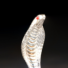 Новый год. Подставка для колец "Змейка", 8х10 см, металл - фото 24537150