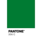 Краска акриловая матовая в тубе 75мл CALLIGRATA, КМ051, Средне-зеленый, пантон 356С - Фото 3
