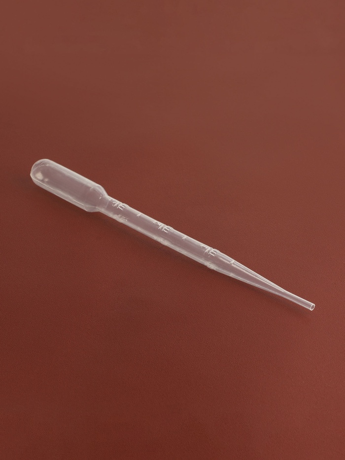 Пипетка для работ с кожей, 3 мл, 15.5 см, прозрачная - Фото 1