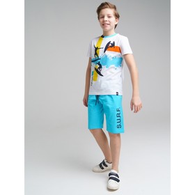 Комплект для мальчика PlayToday: футболка и шорты, рост 146 см