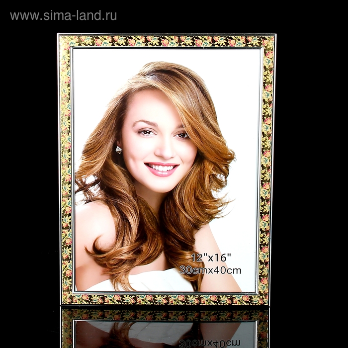 Фоторамка пластик "Россыпи роз" 30х40 см - Фото 1