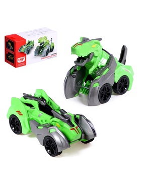 Робот «Раптор», инерционный, трансформируется, цвет зелёный