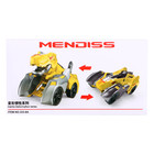 Робот «Раптор», инерционный, трансформируется, цвет красный - фото 24600704