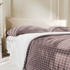 Постельное бельё евро «Этель» Graphite cage, новосатин 10326507