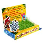 Растущая трава в открытке "На счастье и удачу" - Фото 1