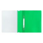 Набор папок-скоросшивателей А5, 5 штук, Calligrata, 180 мкм, с прозрачным верхом, зелёный - Фото 3