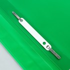 Набор папок-скоросшивателей А5, 5 штук, Calligrata, 180 мкм, с прозрачным верхом, зелёный - Фото 4